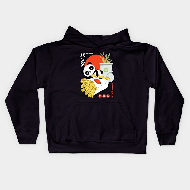 The Great Fries of USA Kids Hoodie by Sizzlinks